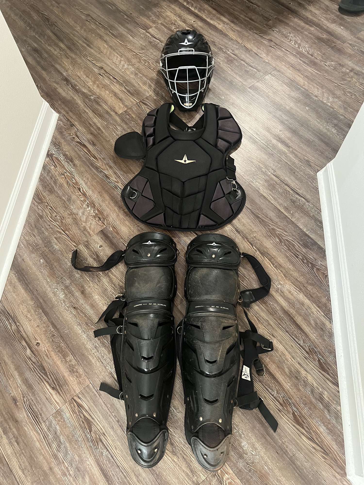 Allstar Catching Gear Full Set SidelineSwap