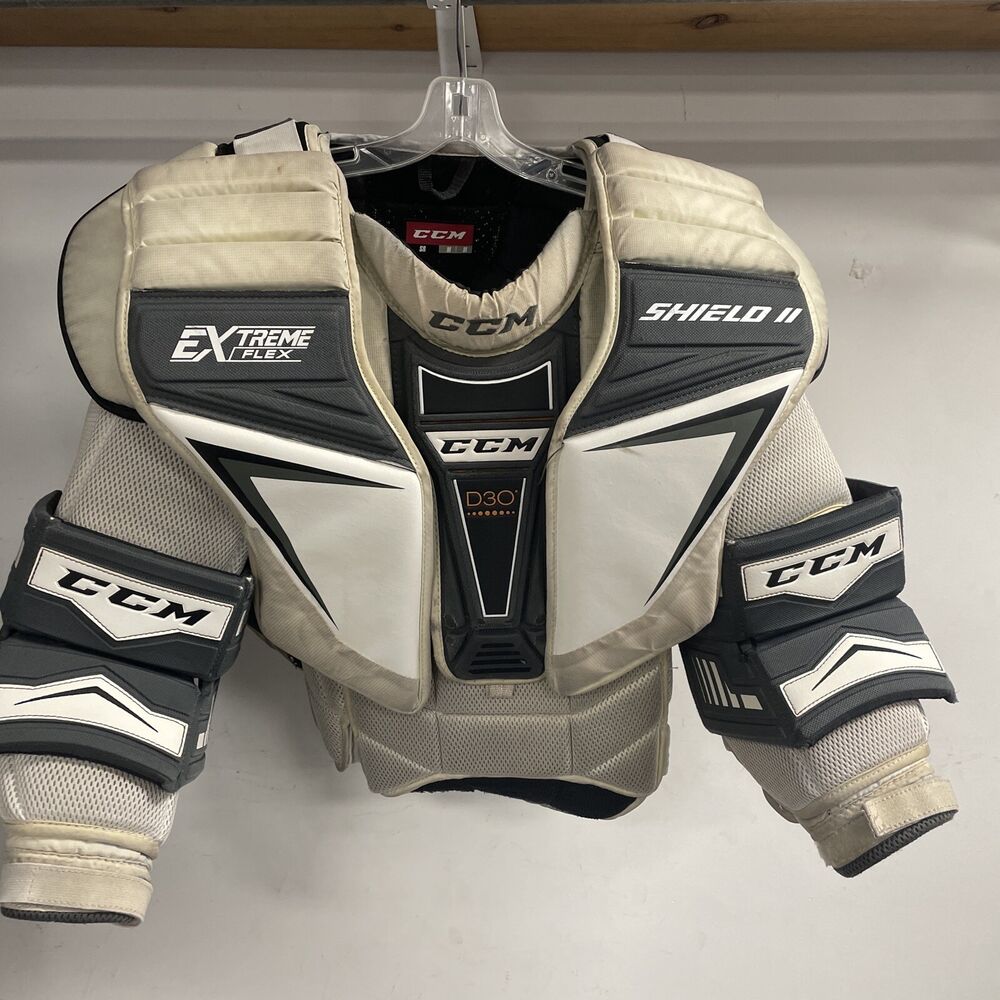 Senior Sz Medium CCM EXTREME FLEX D30 ICE HOCKEY GOALIE CHEST & ARM