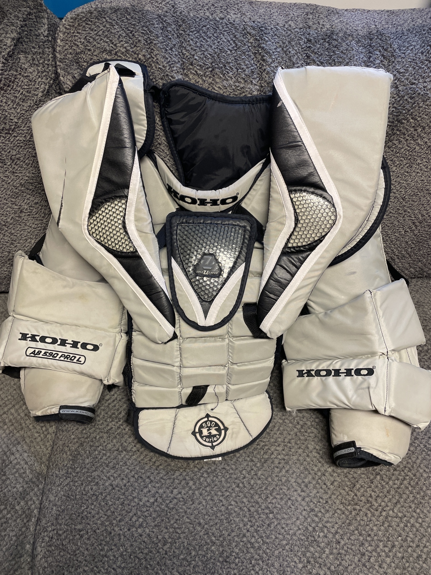 Large Koho Goalie Chest Protector SidelineSwap