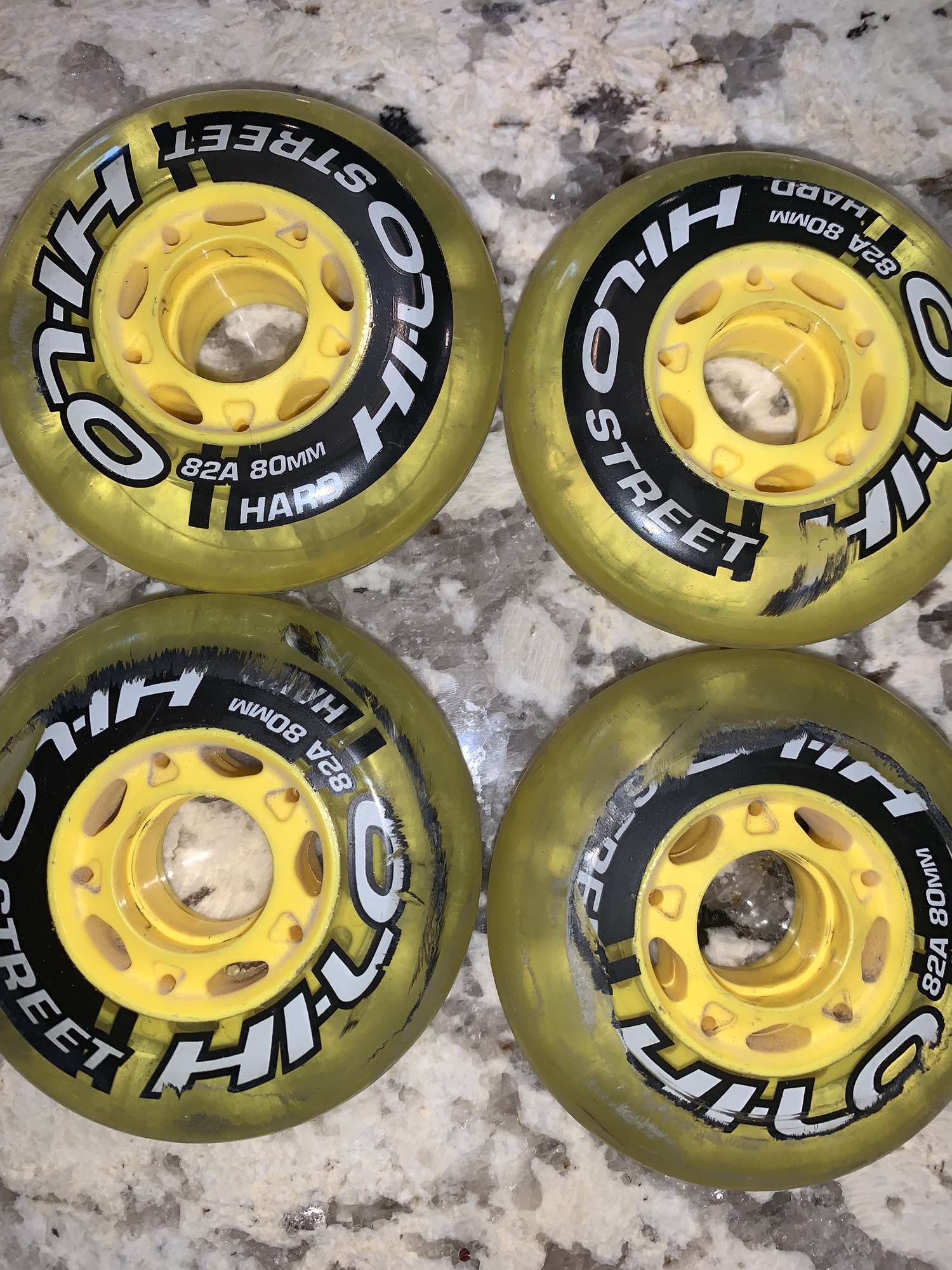 Used Hilo Street Hockey Wheels SidelineSwap