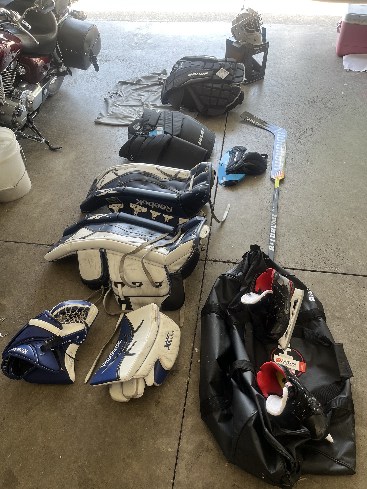 Complete Goalie Set All Equipment SidelineSwap