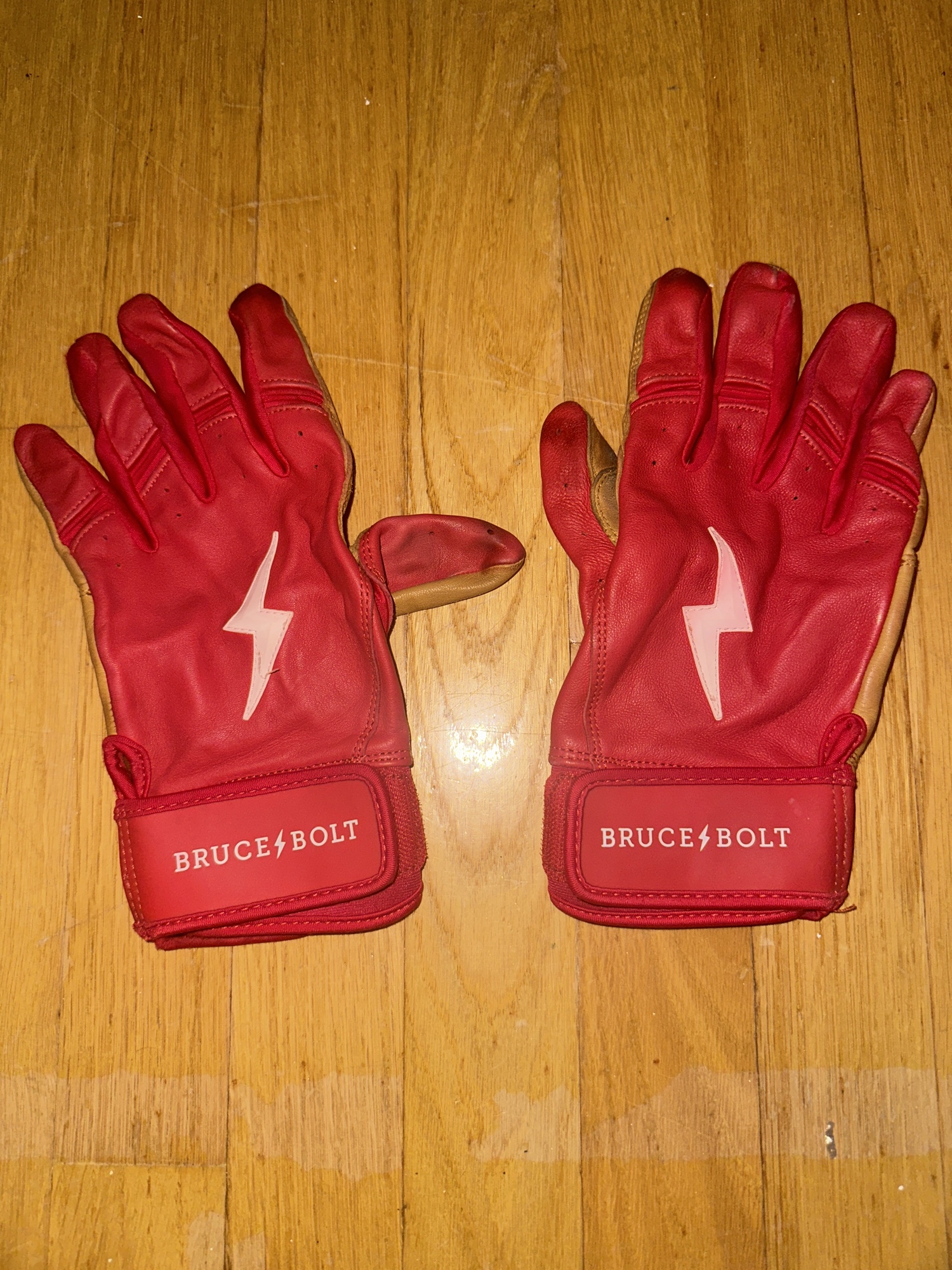 Used Large Bruce Bolt Batting Gloves SidelineSwap