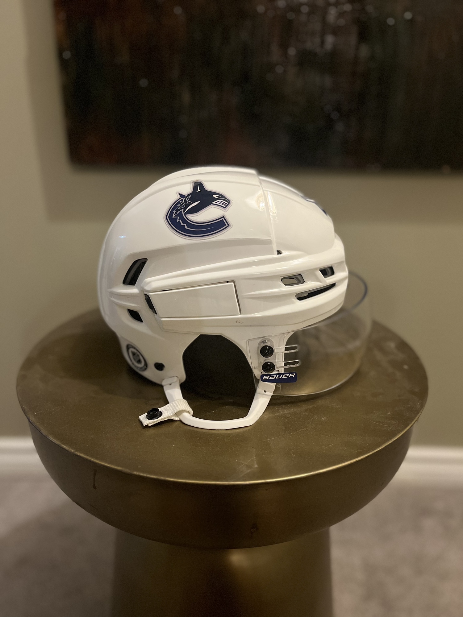 New CCM Tacks 910 Pro Helmet, Senior Medium, with Pro Bauer Visor