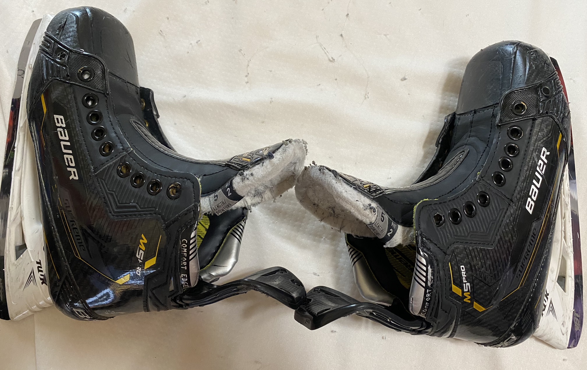 Used Bauer Size 5 Supreme M5 Pro Hockey Skates SidelineSwap