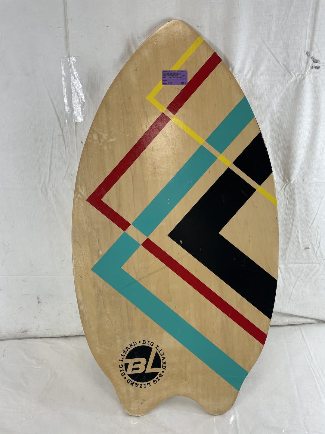 Used Big Lizard 35" Wood Skimboard SidelineSwap