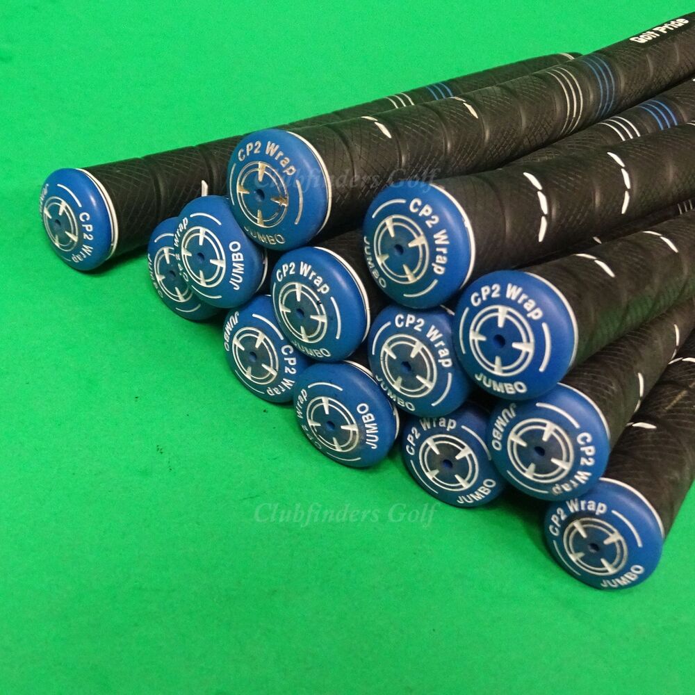 Golf Pride CP2 Wrap Jumbo 60R Round Pulled Iron/Wood Grips LOT OF 13