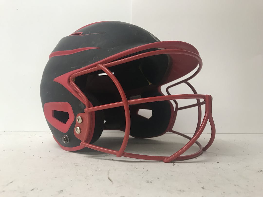 Used Boombah Black Red L Xl Baseball And Softball Helmets SidelineSwap