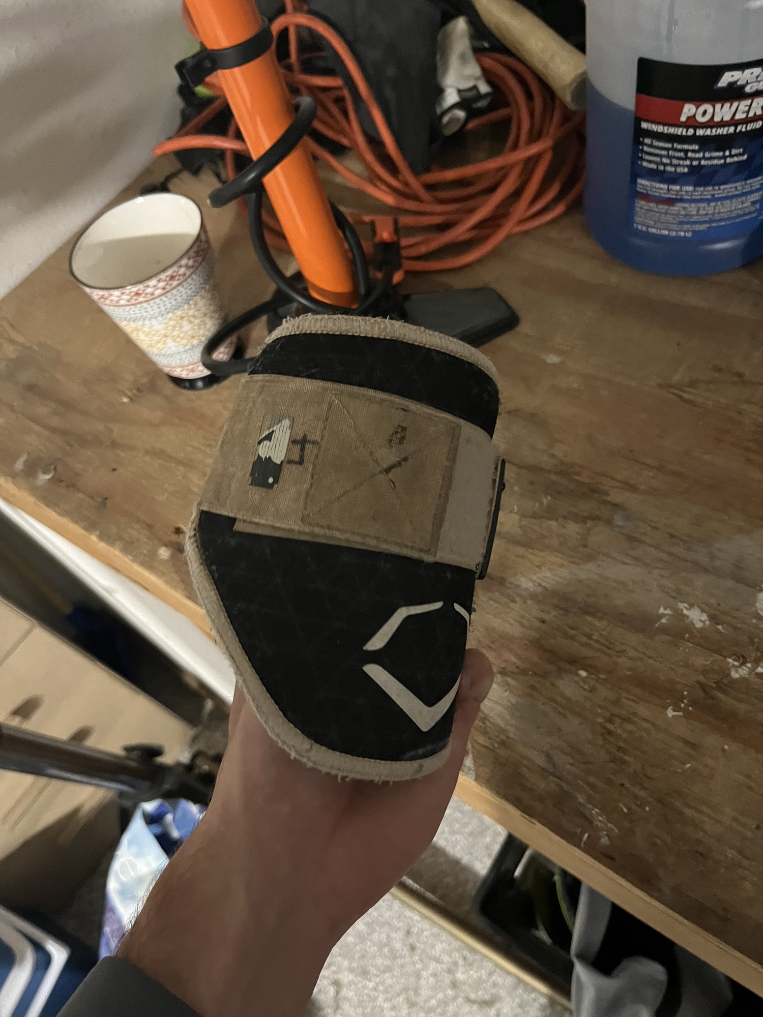 Used Evoshield elbow guard and TruPro sliding mitt Bundle SidelineSwap