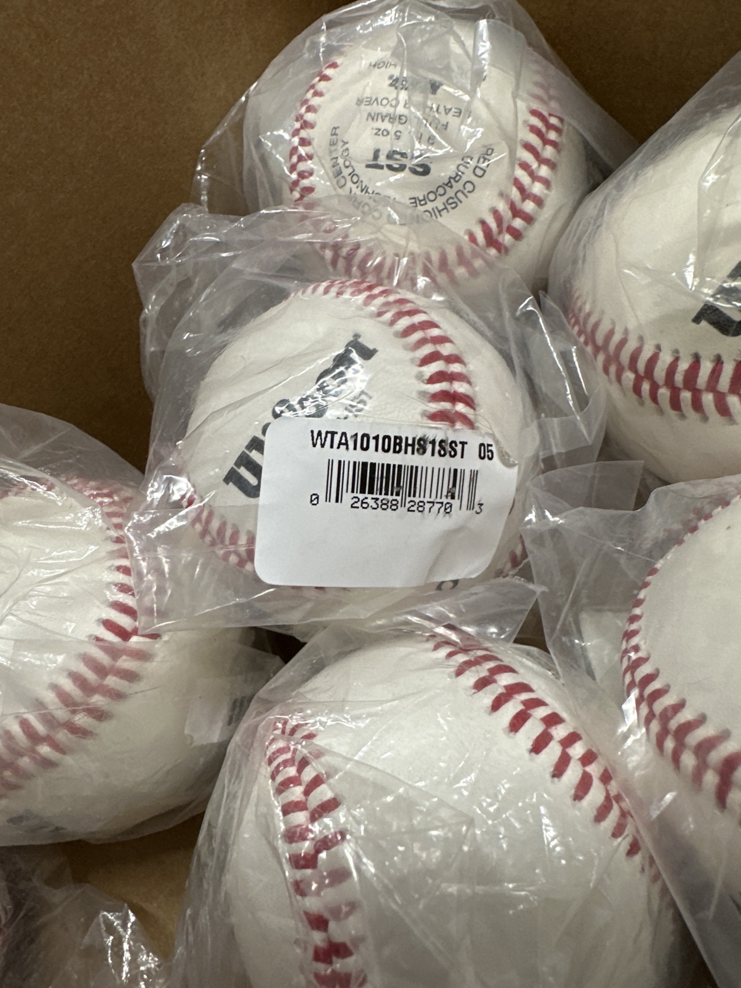 New Wilson A1010HS1 Baseballs 12 Pack (1 Dozen) SidelineSwap