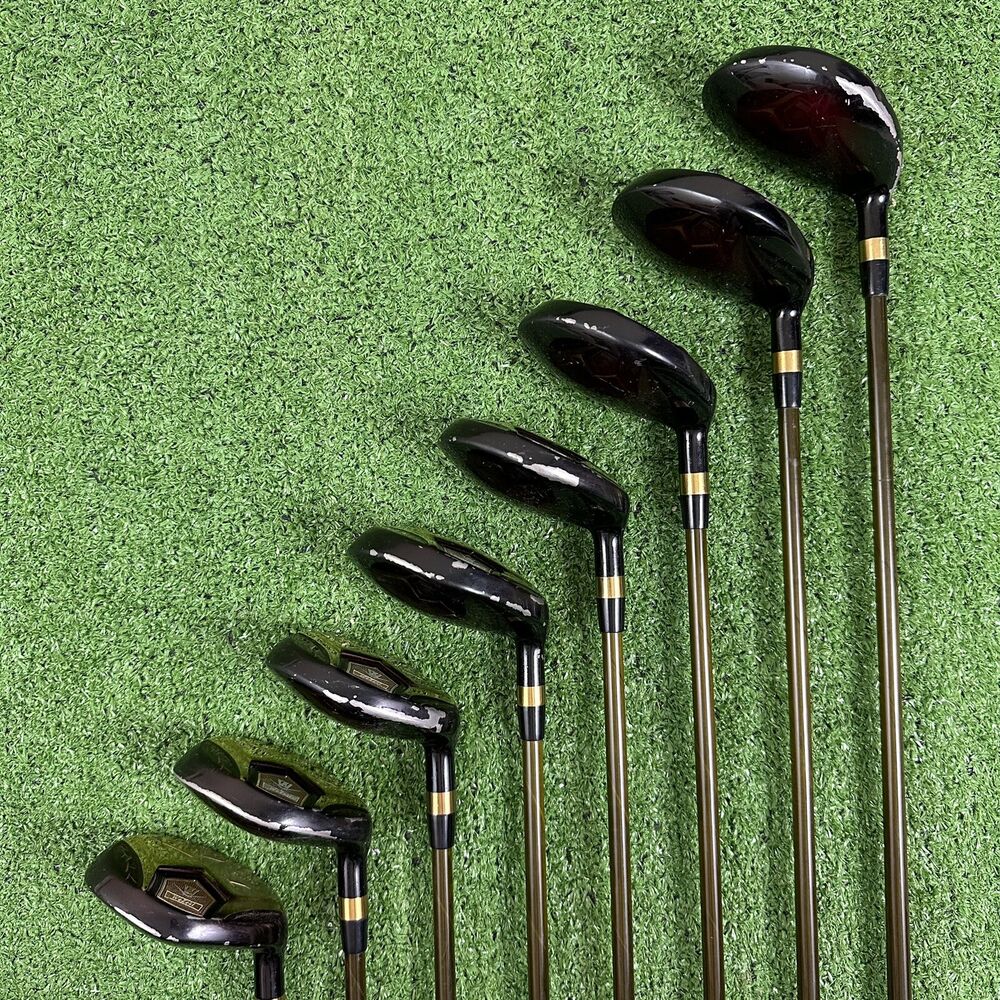 Wazaki Limited Edition Gold UTI Hybrid Iron Set 4PW SW Regular Flex