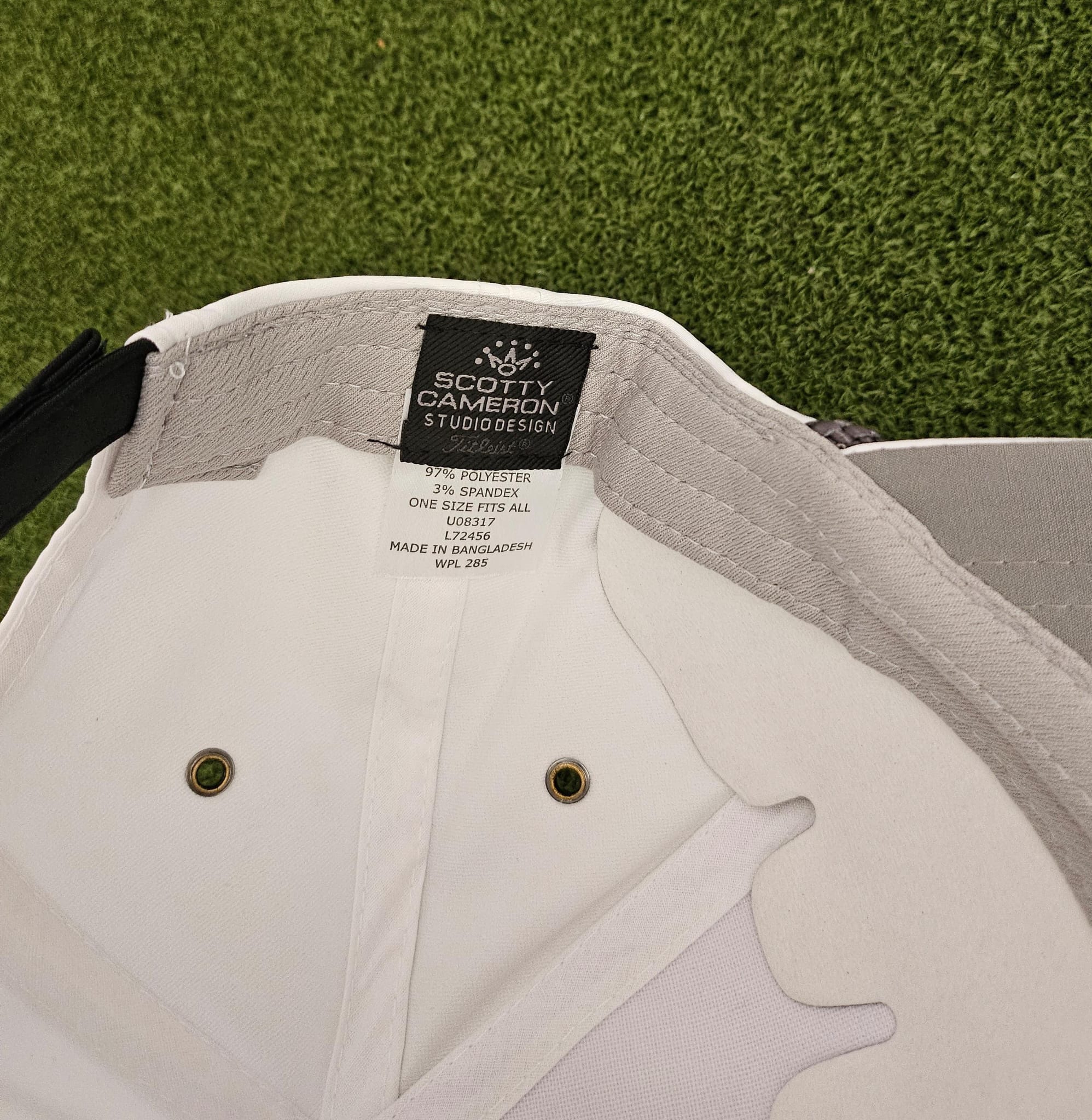 Scotty Cameron 2022 PGA Championship White Retro Patch Rope Hat, BRAND ...