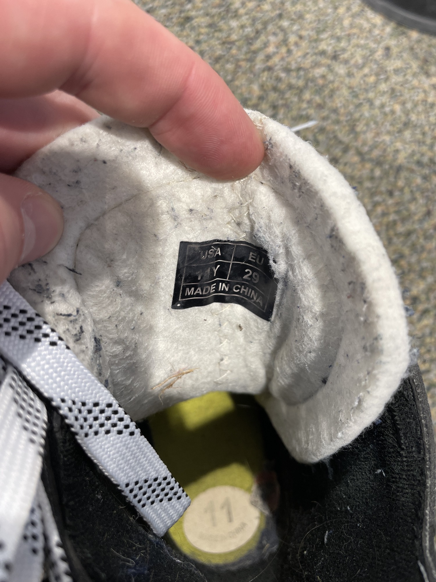 Youth Used CCM Tacks 1092 Hockey Skates D&R (Regular) 11Y SidelineSwap