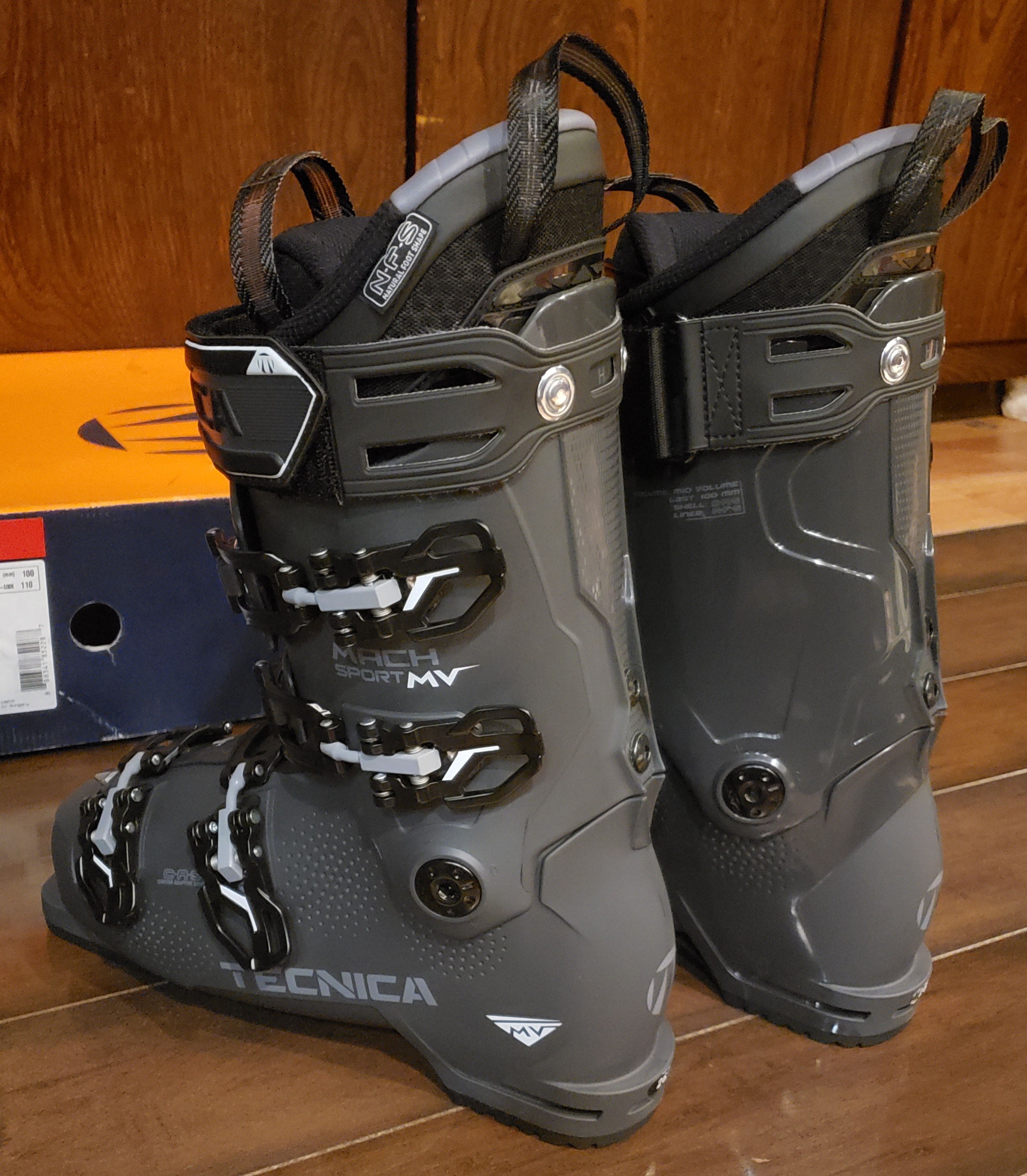 2023 TECNICA MACH SPORT 110 MV Ski Boots *NEW* MENS 88.5/26.5/305mm