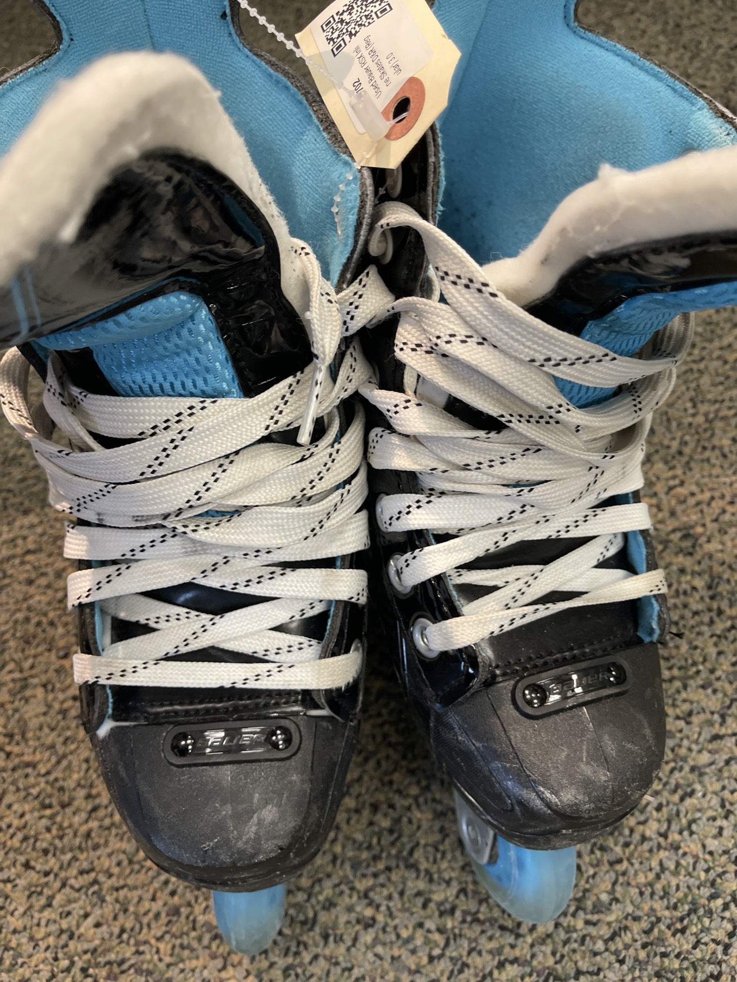 Used Bauer RSX Inline Skates D&R (Regular) 3.0 SidelineSwap