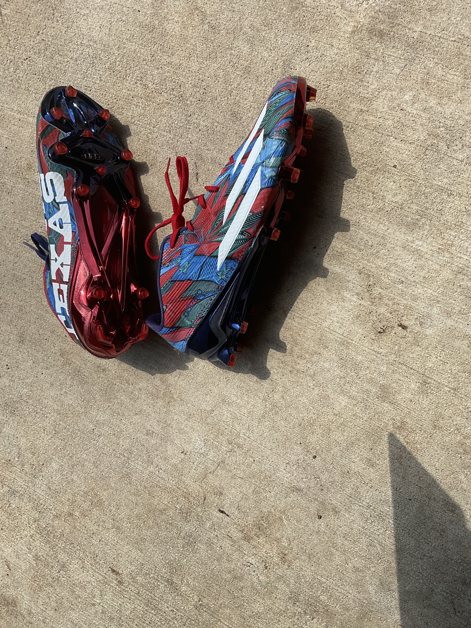 adizero molded baseball cleats