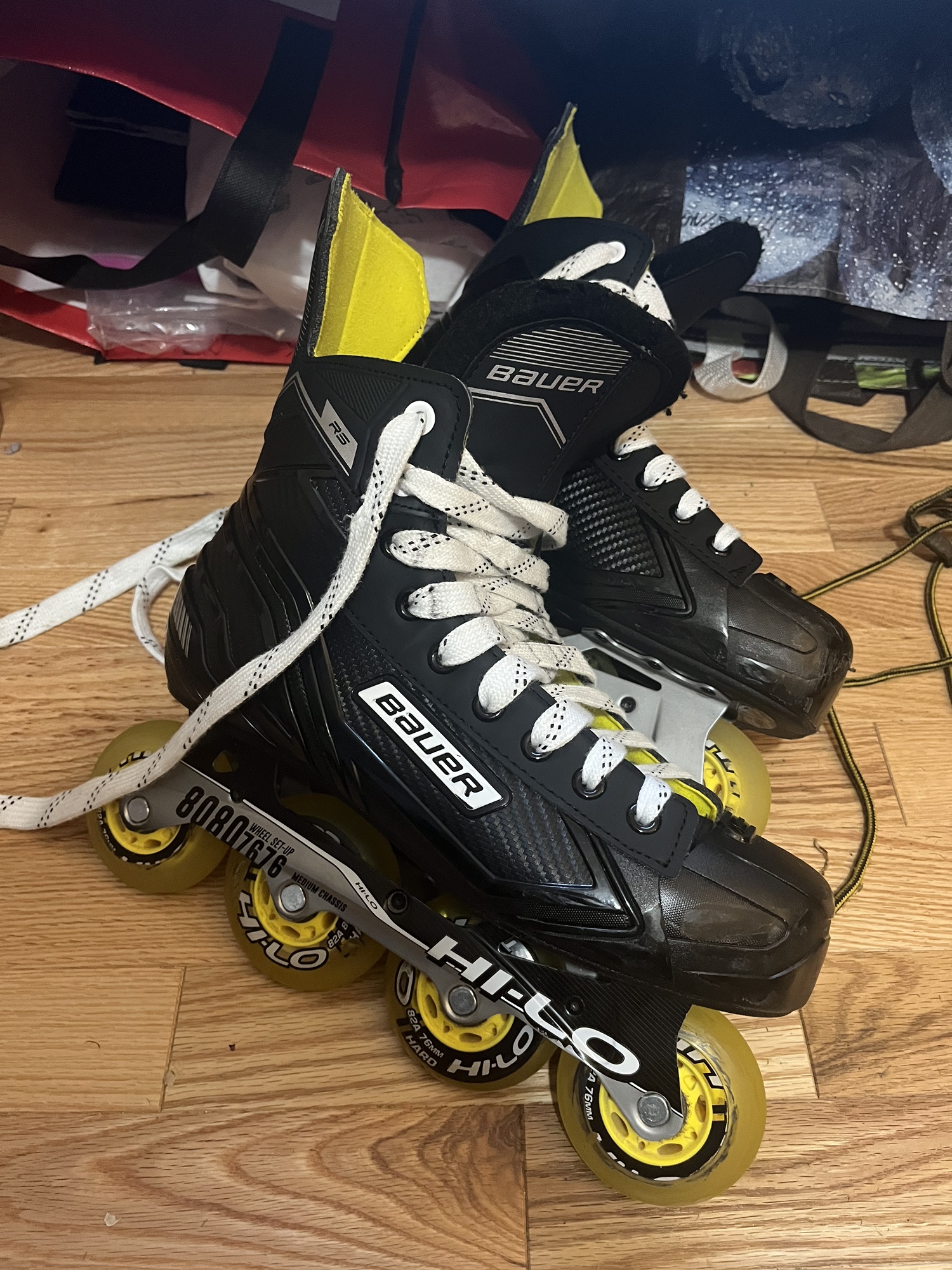 Bauer Regular Width Size 9 RS Inline Skates SidelineSwap