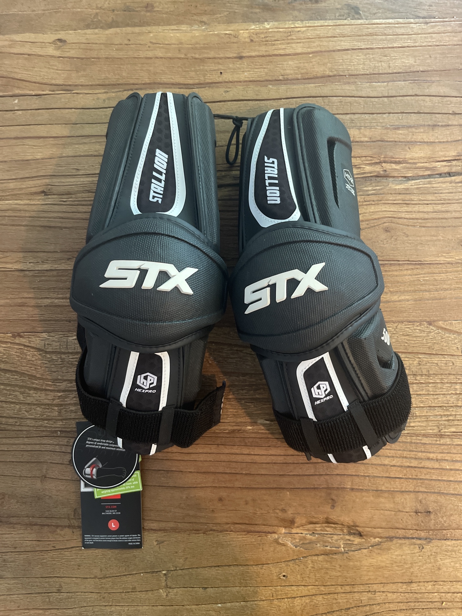 New Large STX Stallion 500 Arm Pads SidelineSwap