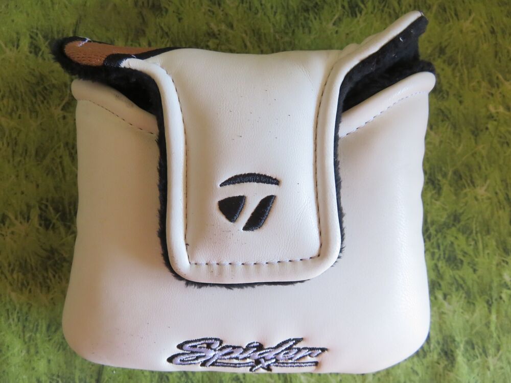 TaylorMade SPIDER X Putter Headcover Heel White.. SidelineSwap