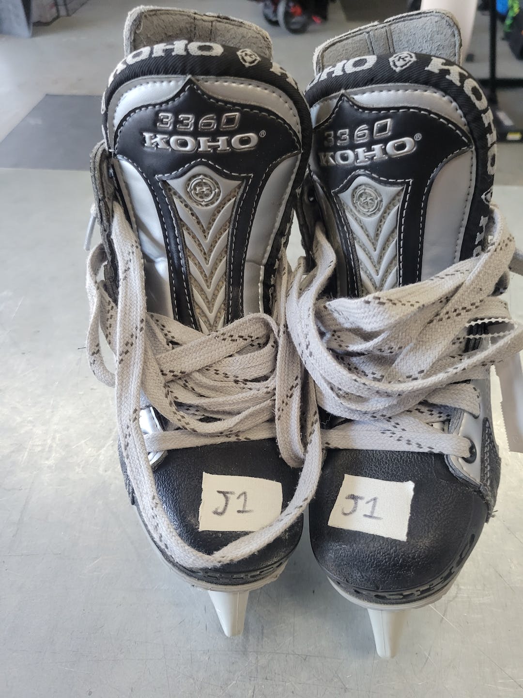 Used Koho 3360 Junior 01 Ice Hockey Skates SidelineSwap