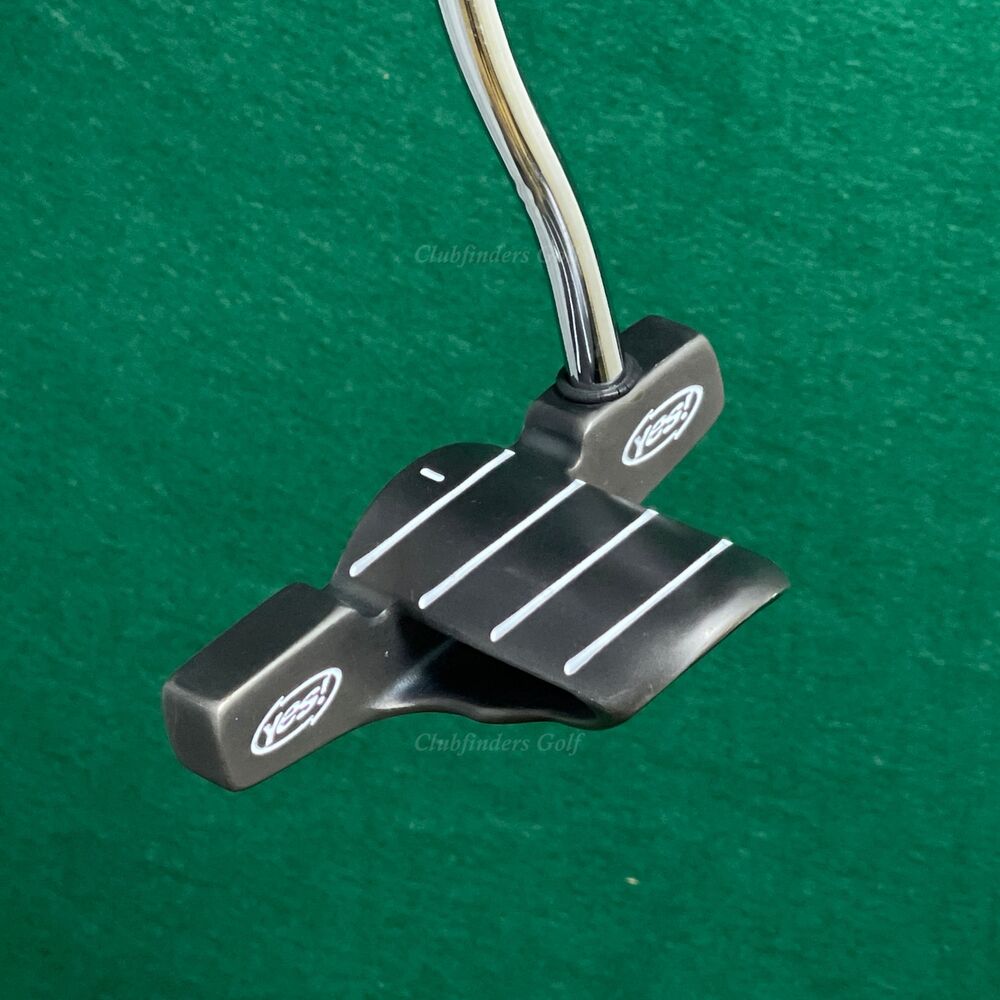 LH Yes! CGroove Tiffany Swash Design 36" HeelShafted Putter Golf Club