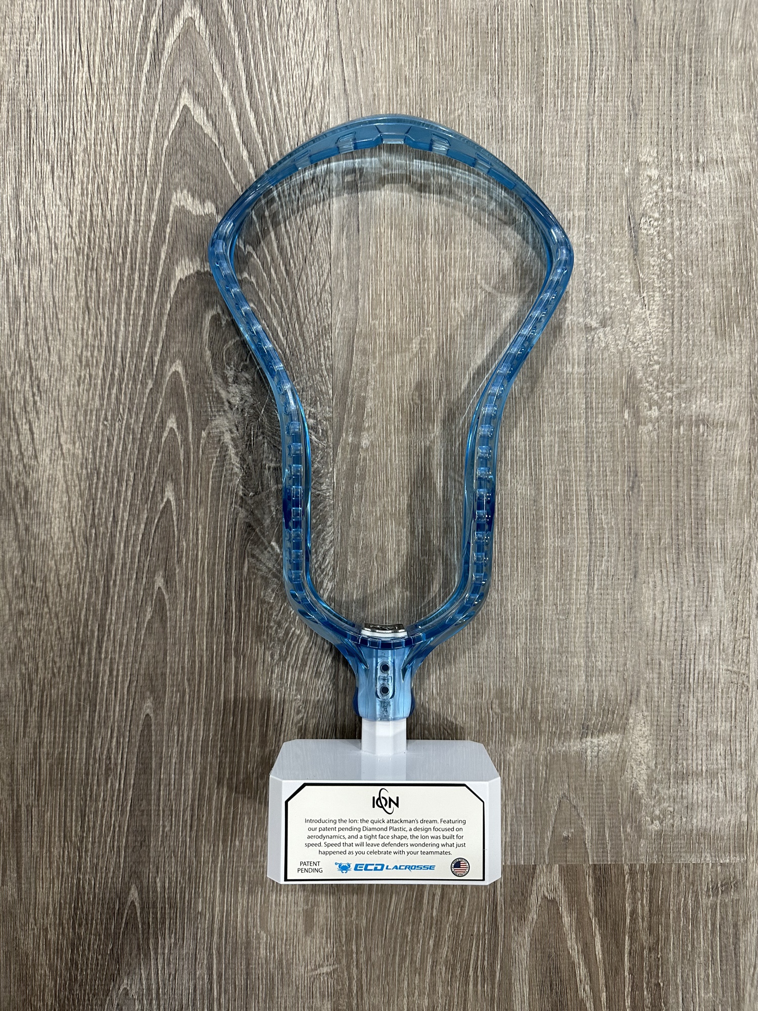 ECD Ion Unstrung Head Blue SidelineSwap