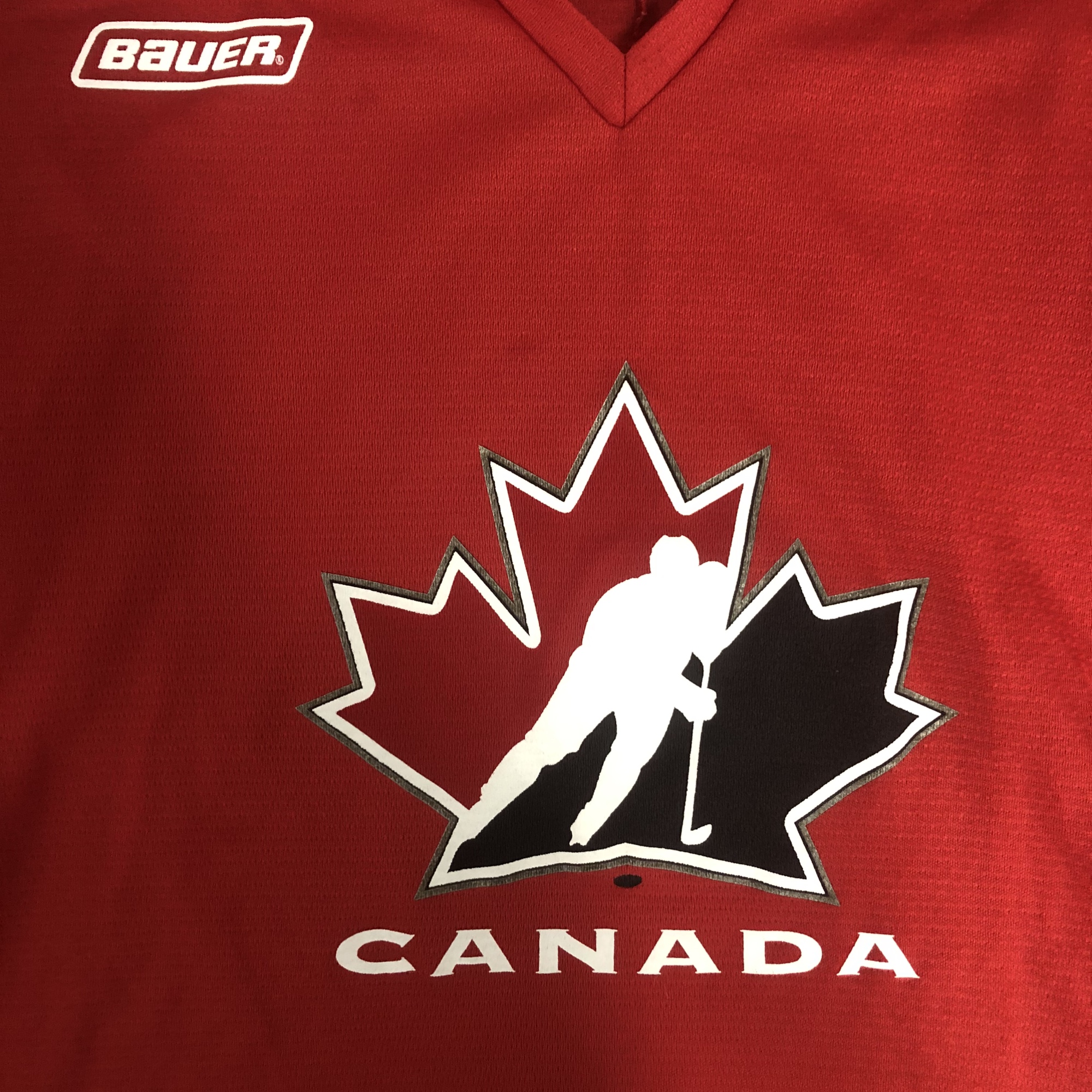 NEW Bauer Team Canada mens large practice jersey SidelineSwap