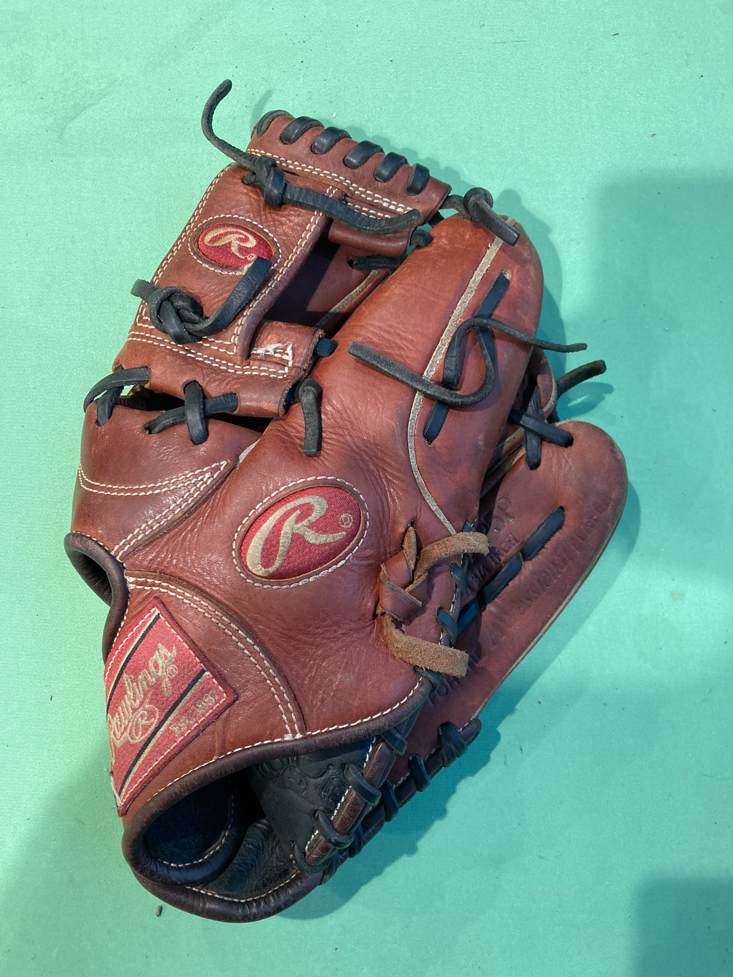 Used Rawlings Heart of the Hide Right Hand Throw Infield Baseball Glove