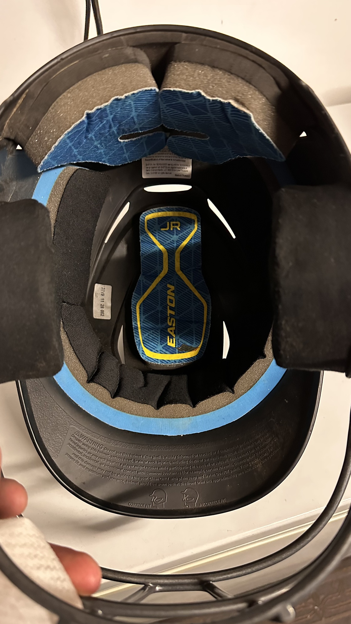 Easton Elite X Batting Helmet Junior Size w/ Mask SidelineSwap