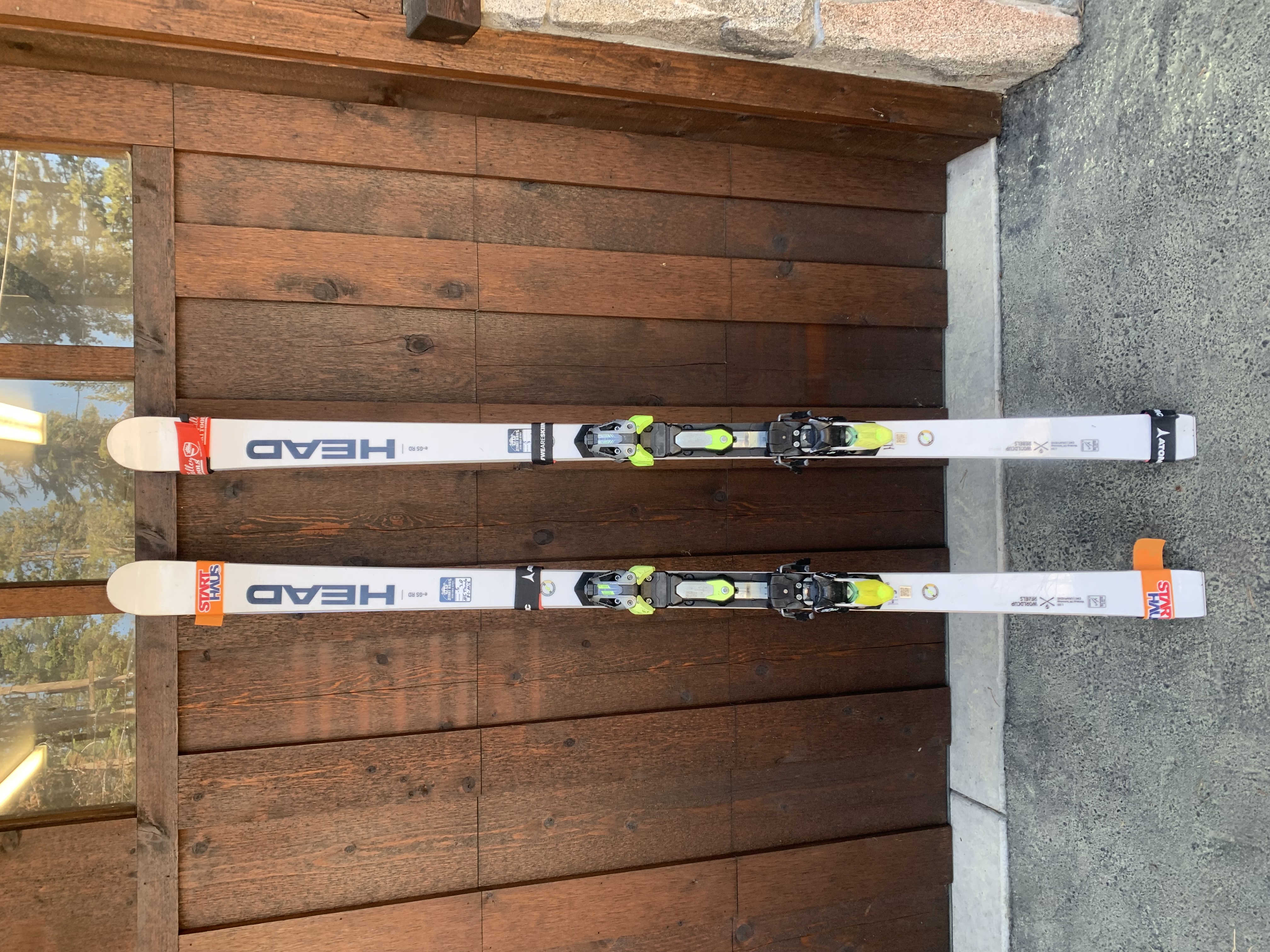 Used HEAD GS 193 cm FIS Racing Skis | SidelineSwap | Buy and Sell