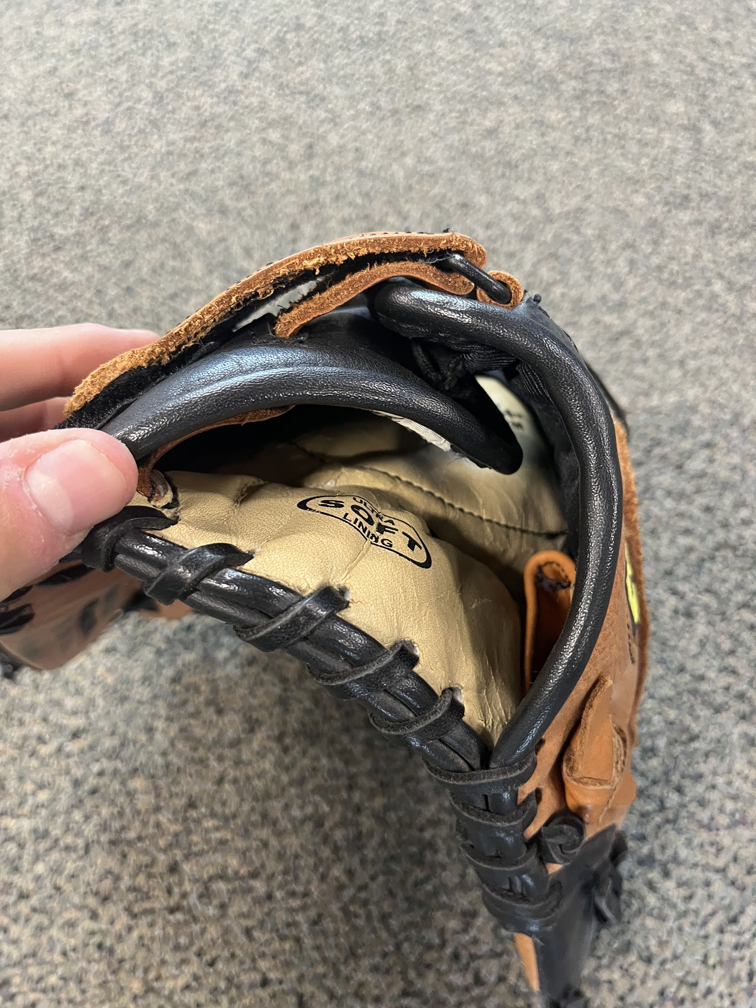 Used Wilson Right Hand Throw Outfield Softball Glove 13" SidelineSwap