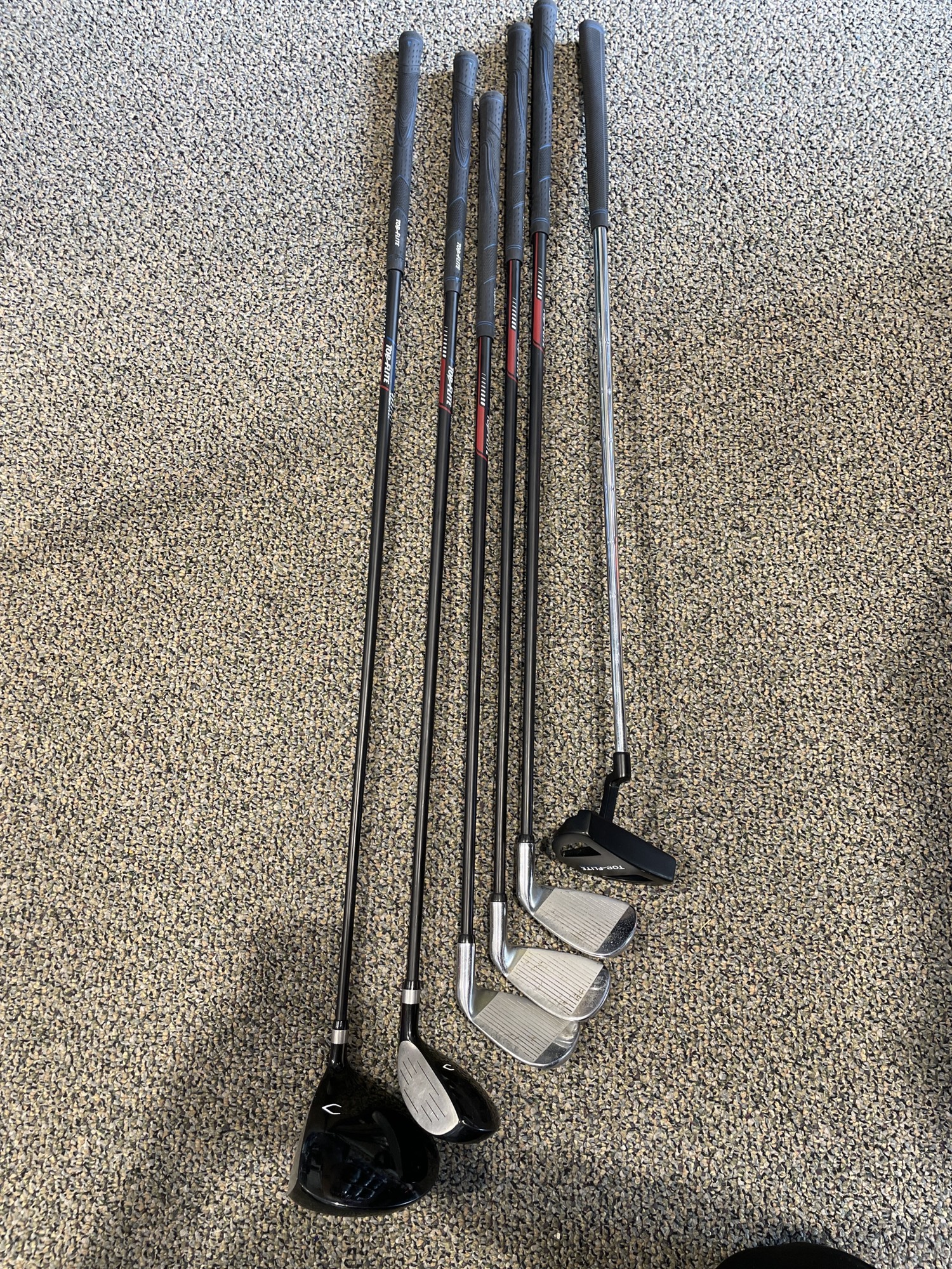 Used Junior Top Flite Left Clubs (Full Set 6) SidelineSwap