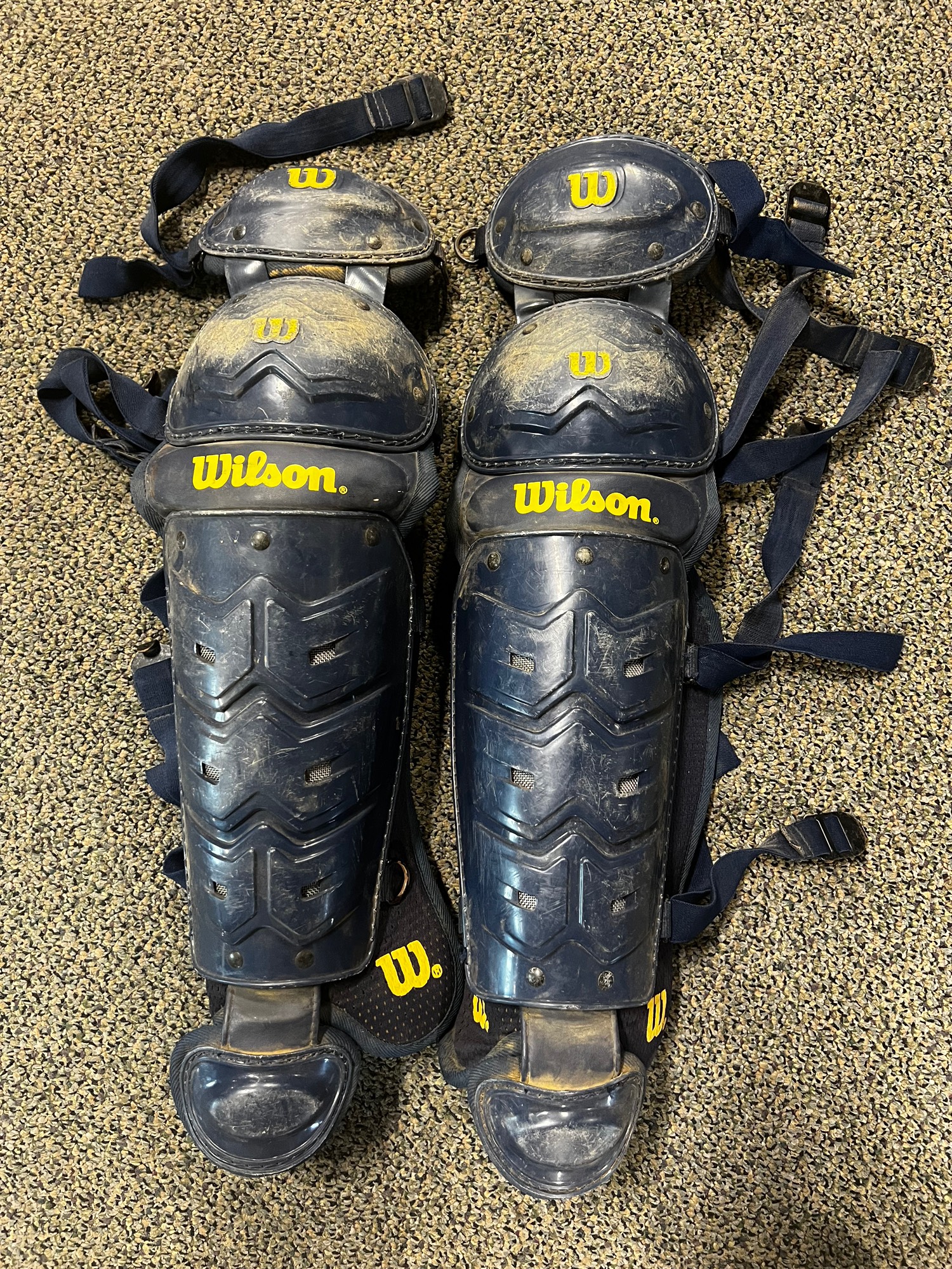 Used Wilson Catcher's Leg Guard SidelineSwap