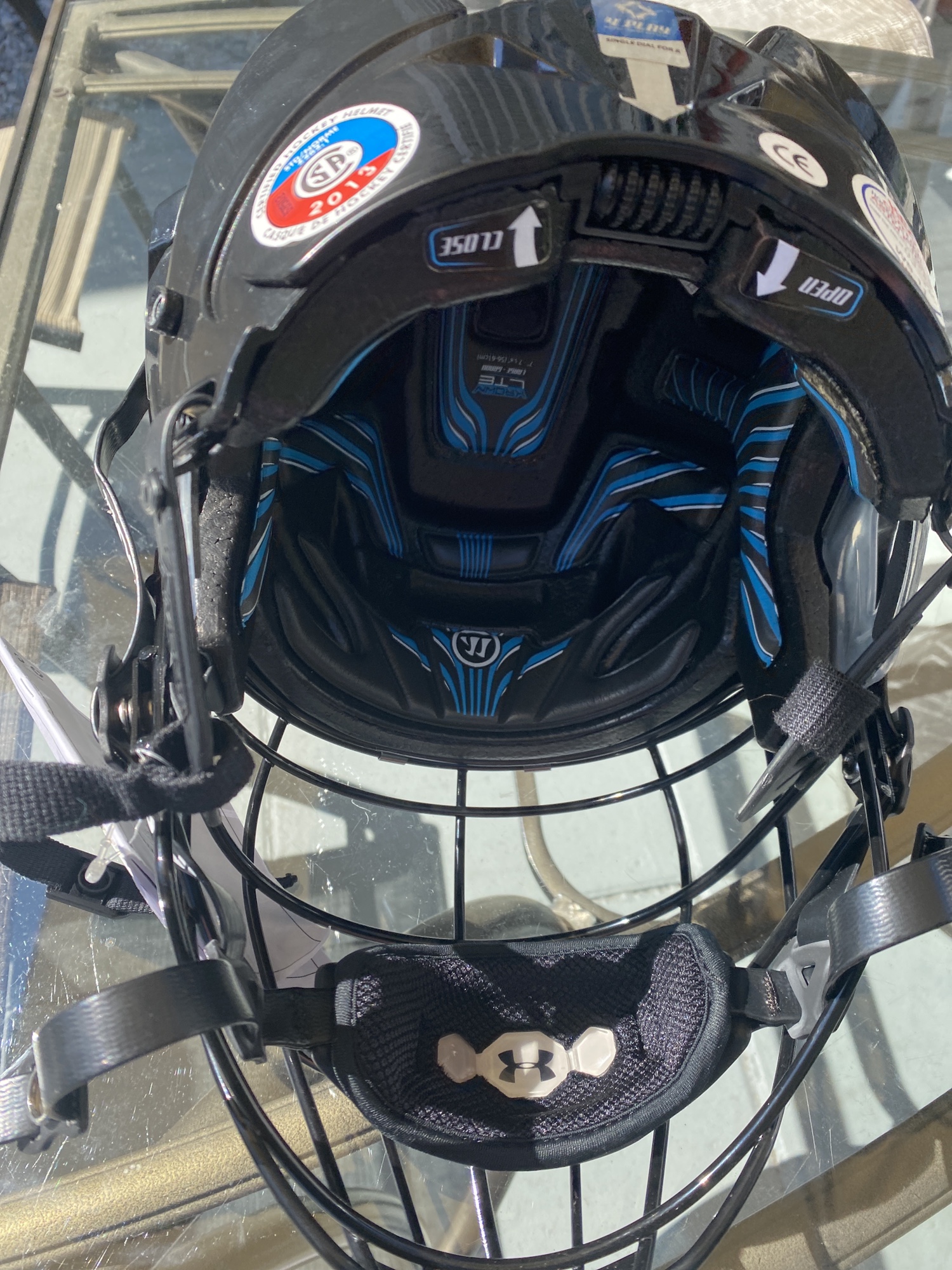 New Warrior Krown 360 Box lacrosse helmet SidelineSwap