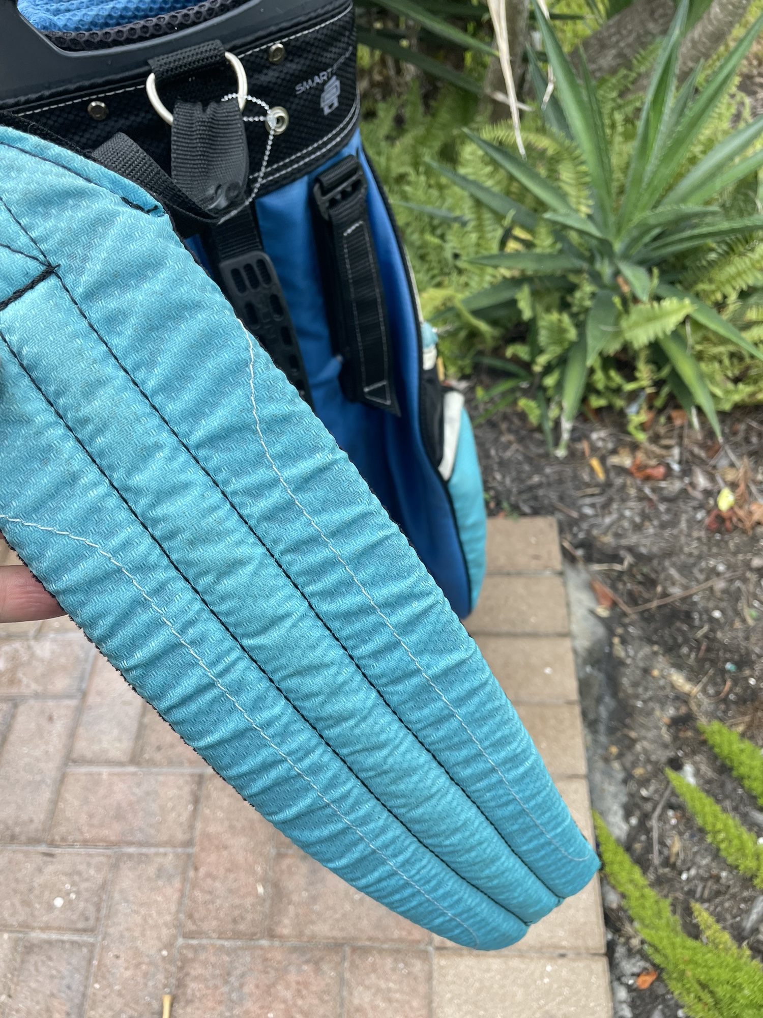 Sun mountain golf cart bag 14 way with rain cover , shoulder strap