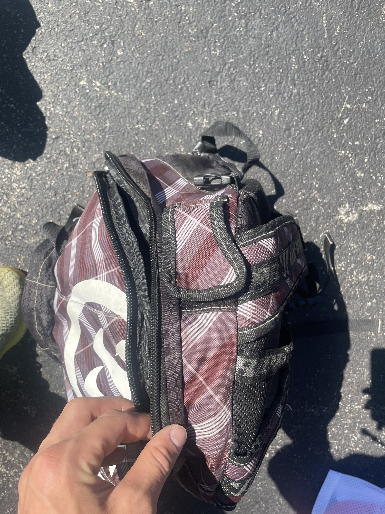 Warrior lacrosse backpack with stick holder SidelineSwap