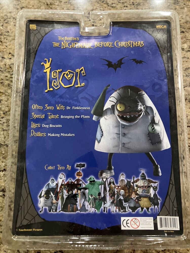 NEW &SEALED Nightmare Before Christmas Series 4 Igor Action Figure