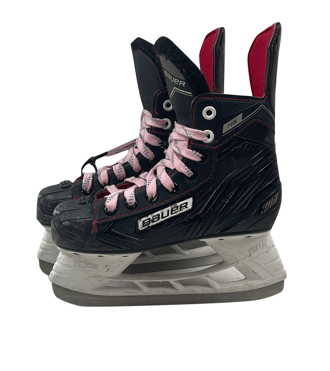 Used Bauer Ns Junior 01 Ice Skates Ice Hockey Skates SidelineSwap