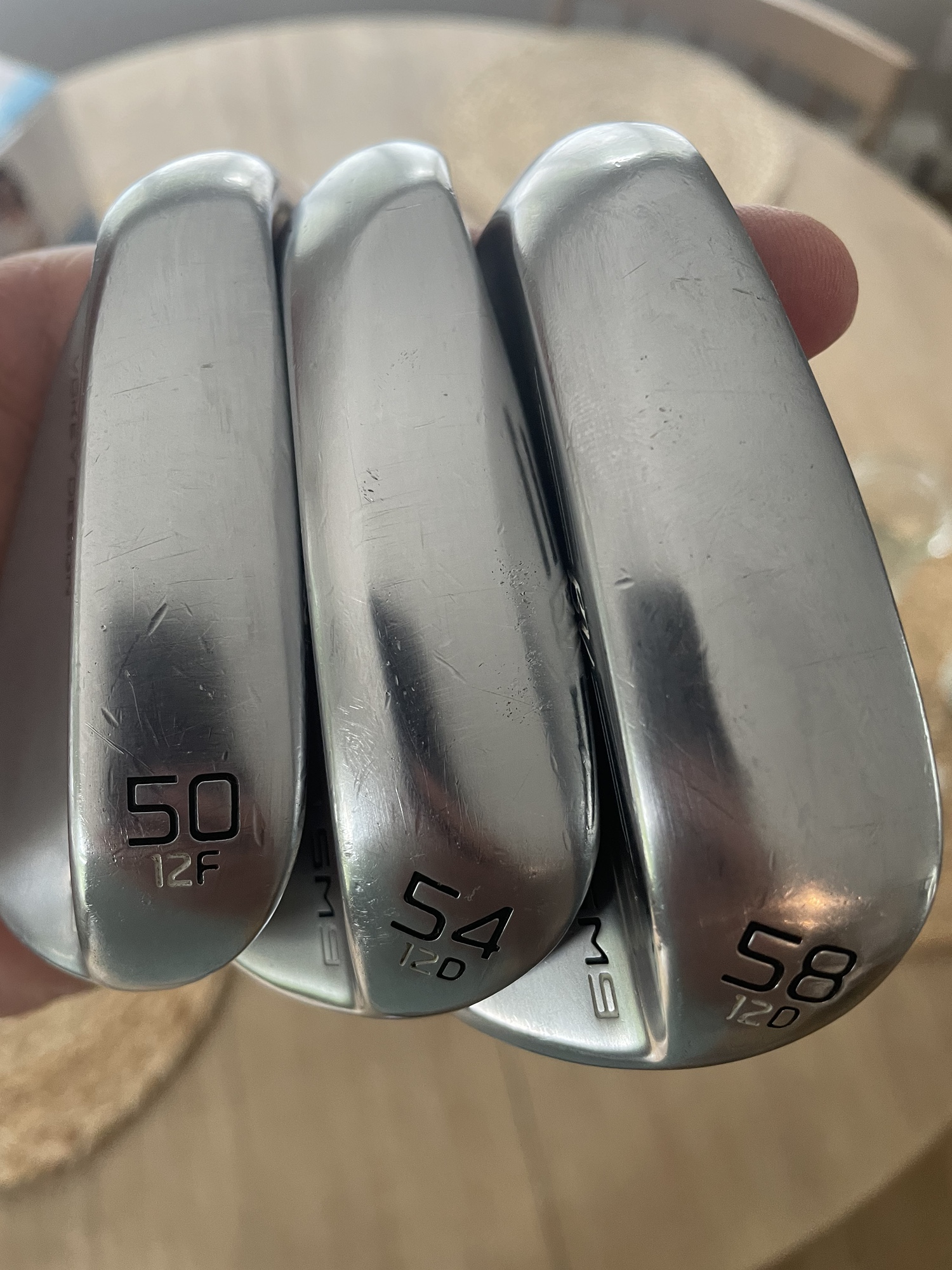 VOKEY SM9 3本セット　50 54 58 VOKEY DESIGN SM9 50° 54° 58° 3本セット