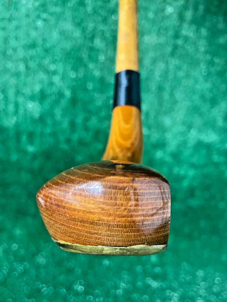 J.B. Halley St. Andrews MKVII Made In Scotland Wooden Mallet Putter RH 35" SidelineSwap