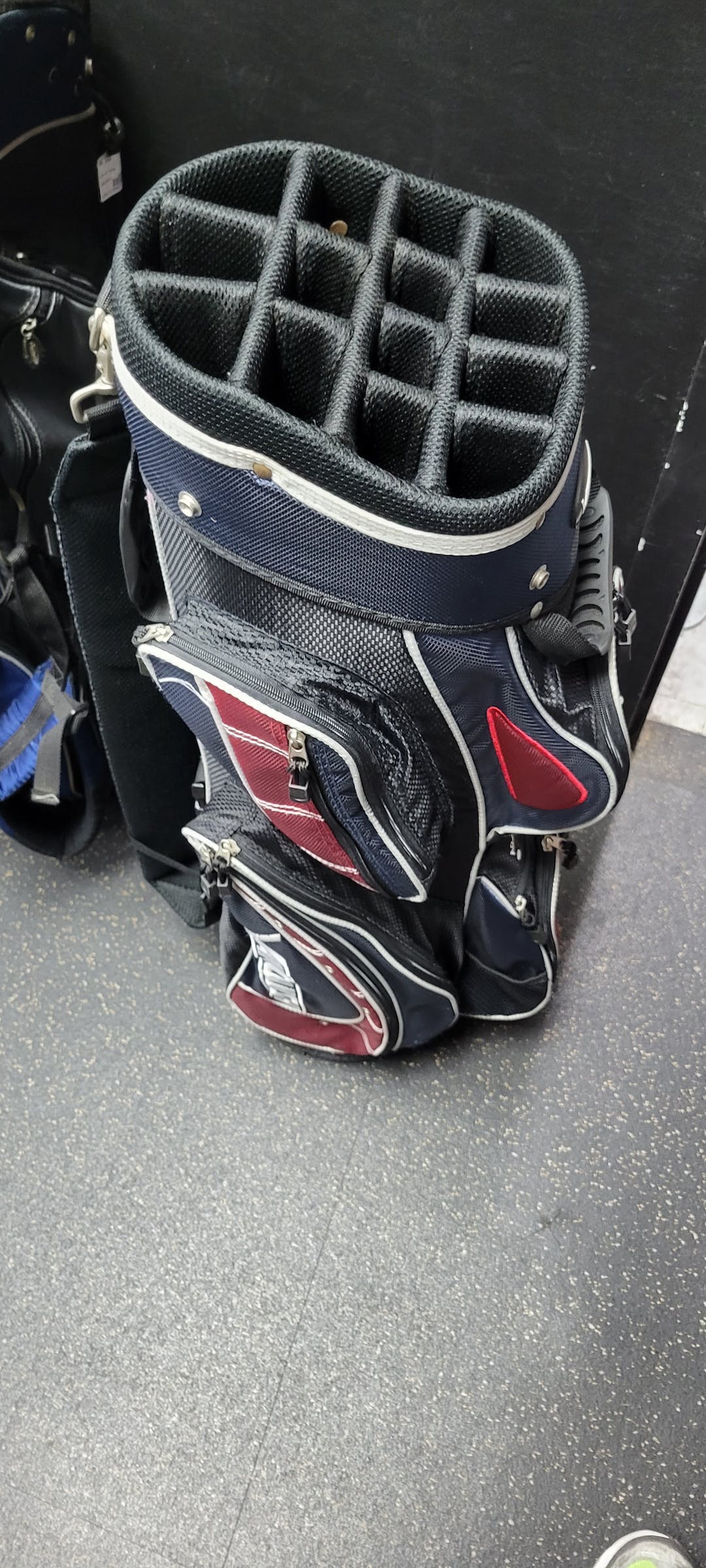 Used Acuity Vanquish Organizer Golf Cart Bags SidelineSwap