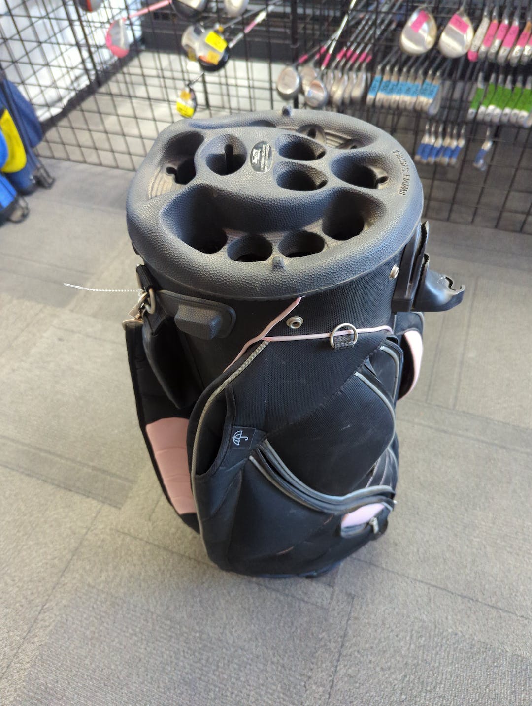 Used Bag Boy Hope Swivel Organizer Bag Golf Cart Bags SidelineSwap