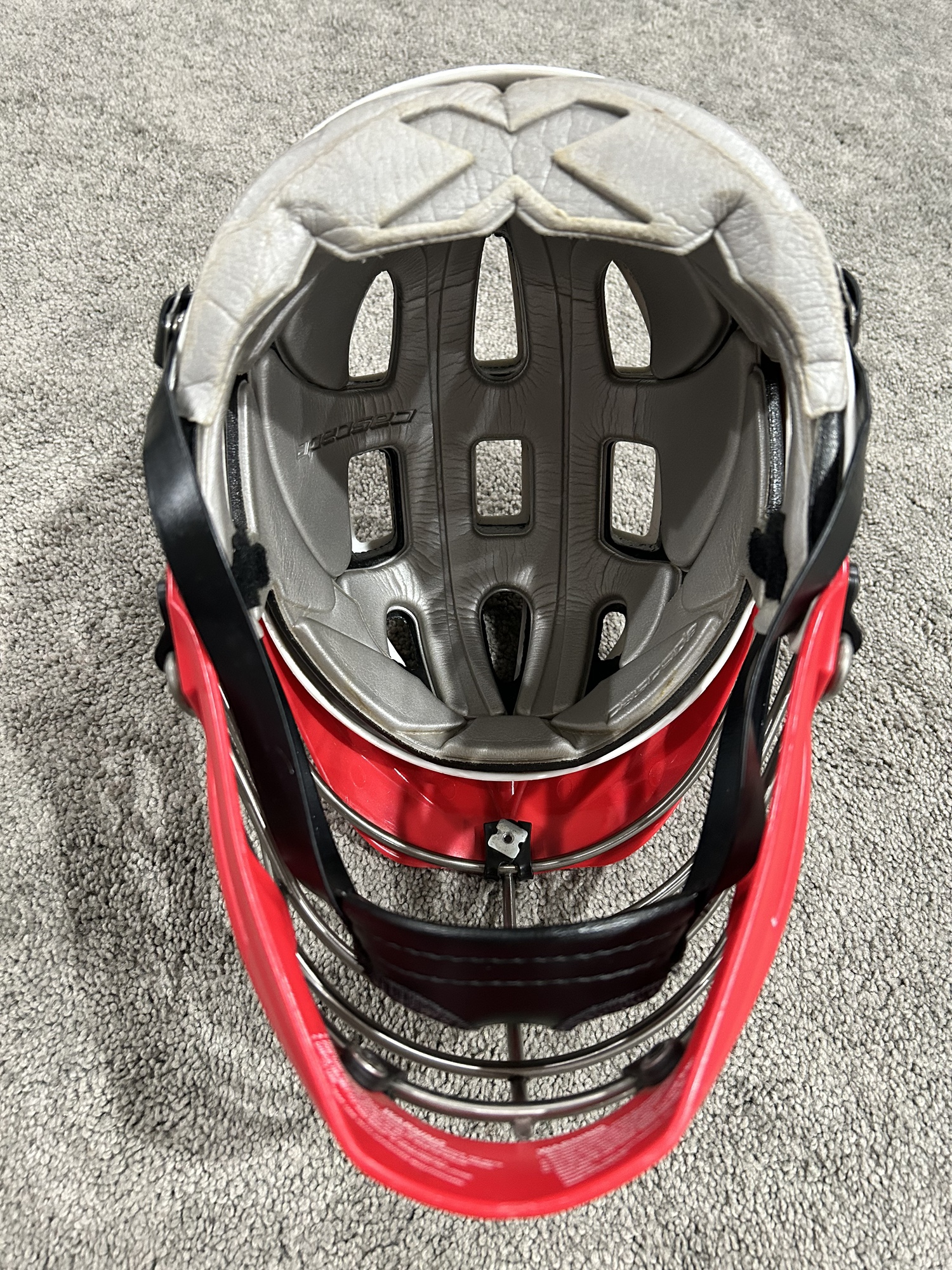 Team Polska Cascade CPX Titanium Lacrosse Helmet SidelineSwap