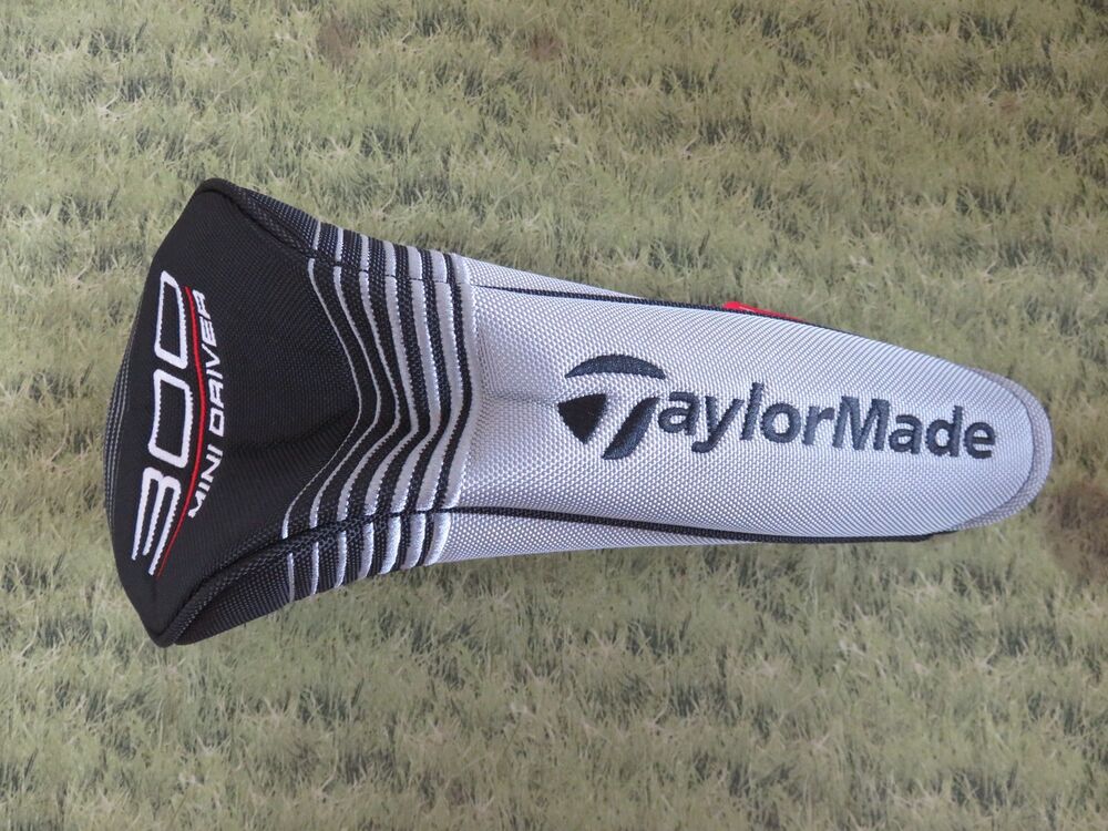 NEW * TaylorMade 300 MINI Driver Headcover Gray Black | SidelineSwap