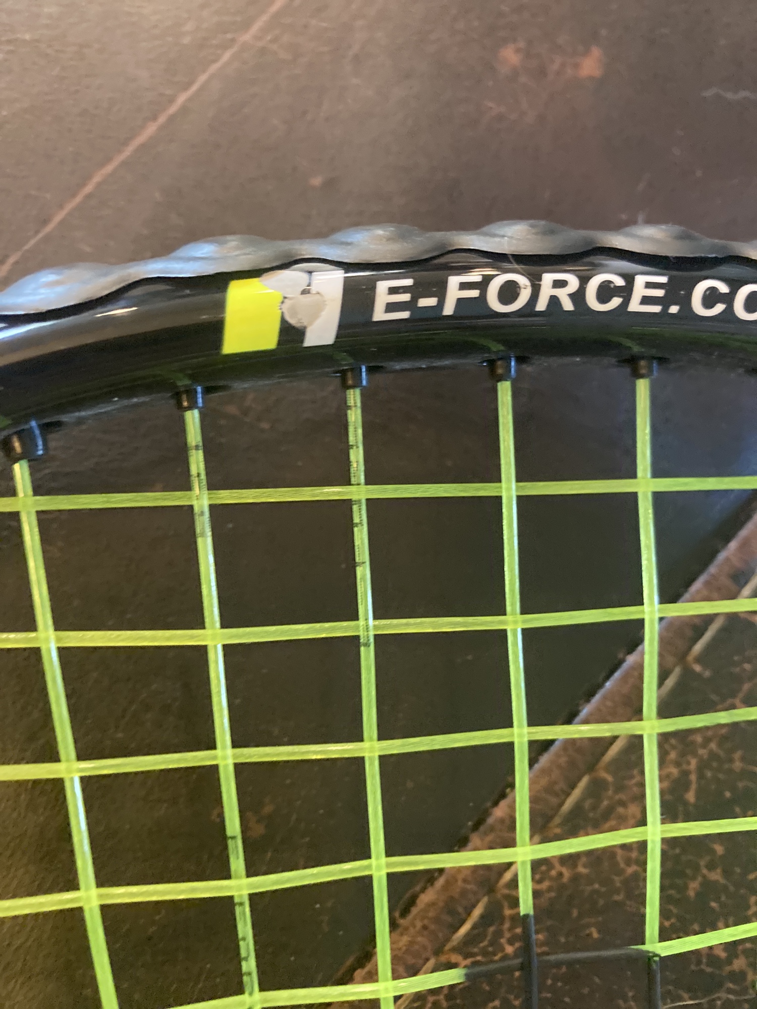 E forceX1 black racquetball racquet. SidelineSwap