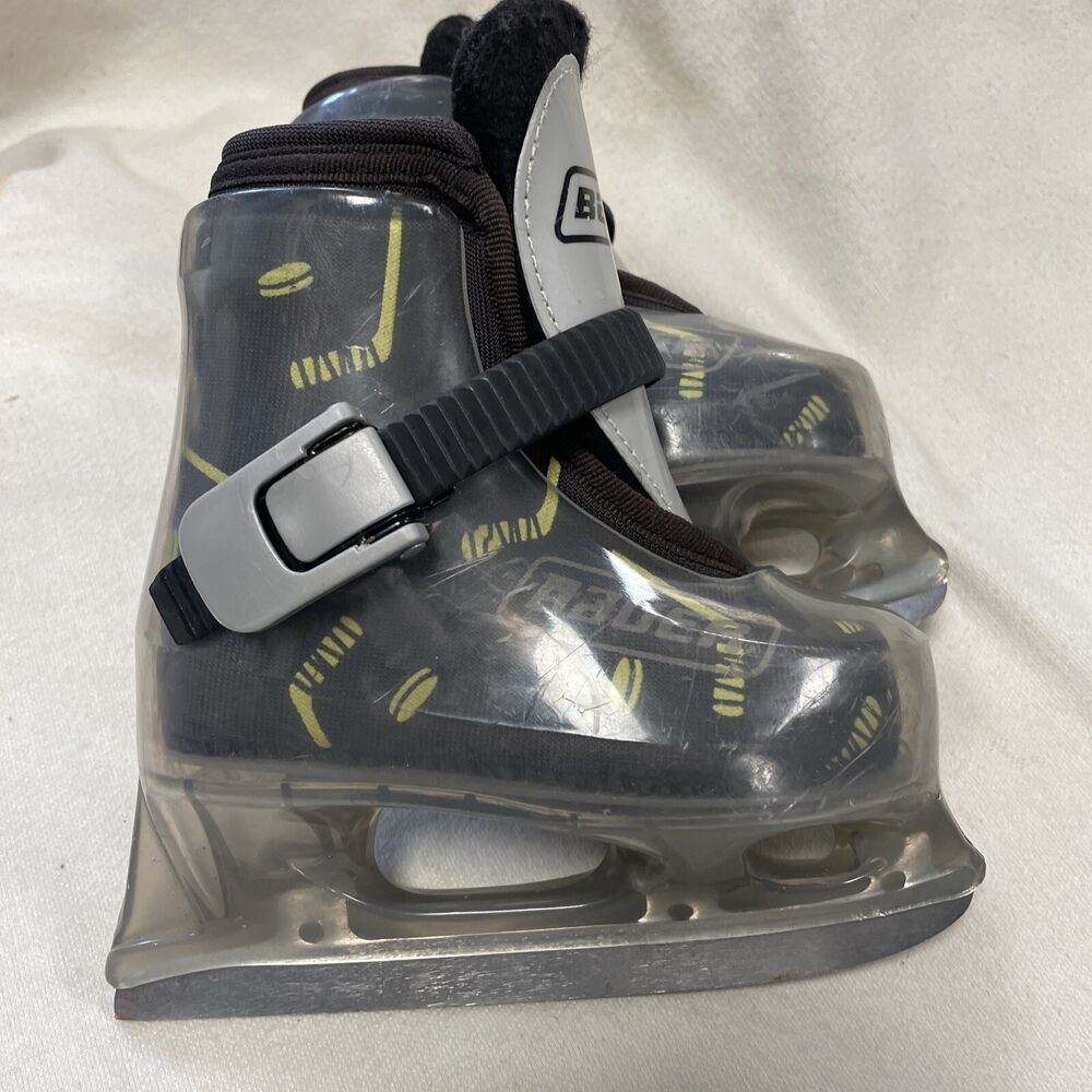 YOUTH SIZE 6/7 BAUER LIL CHAMP ICE HOCKEY SKATES SidelineSwap