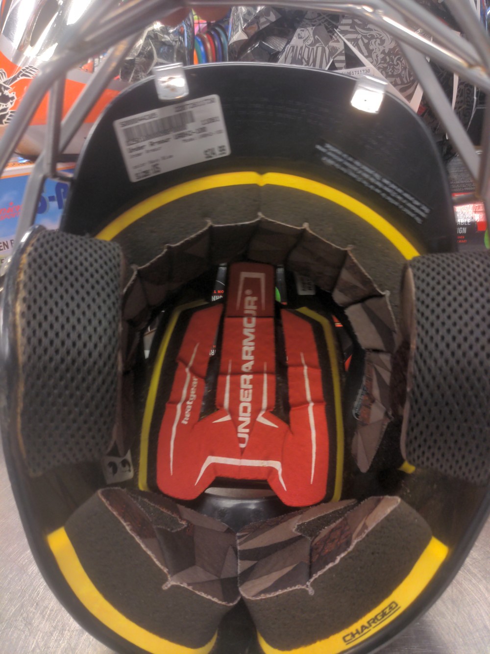 Under Armour Used Blue Batting Helmet SidelineSwap