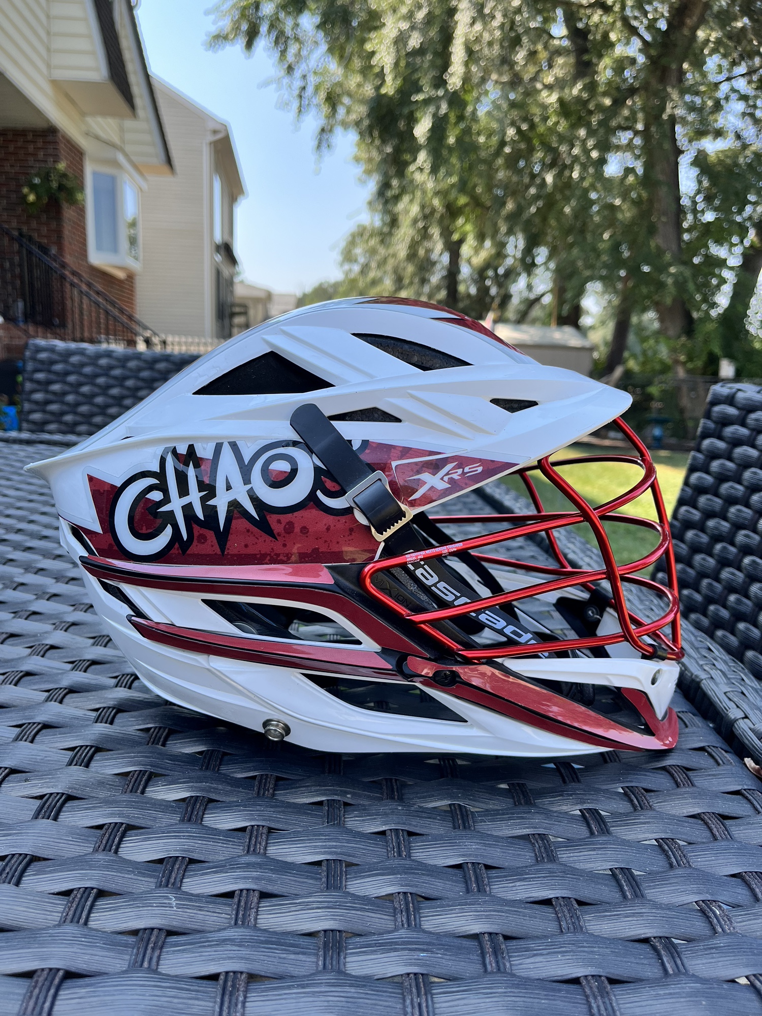 2021 Chaos XRS PLL Championship Game Helmet SidelineSwap
