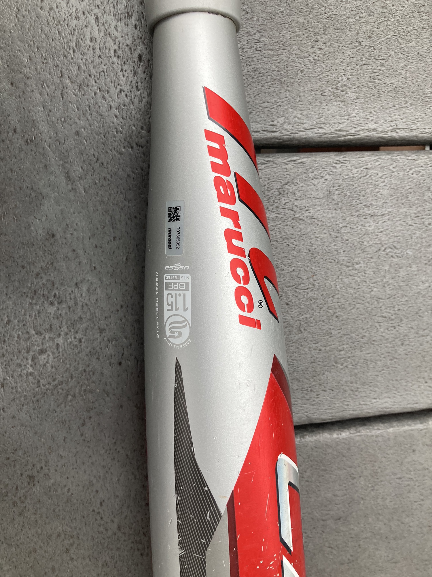 Used USSSA Certified 2022 Marucci Composite CAT X Composite Bat (10