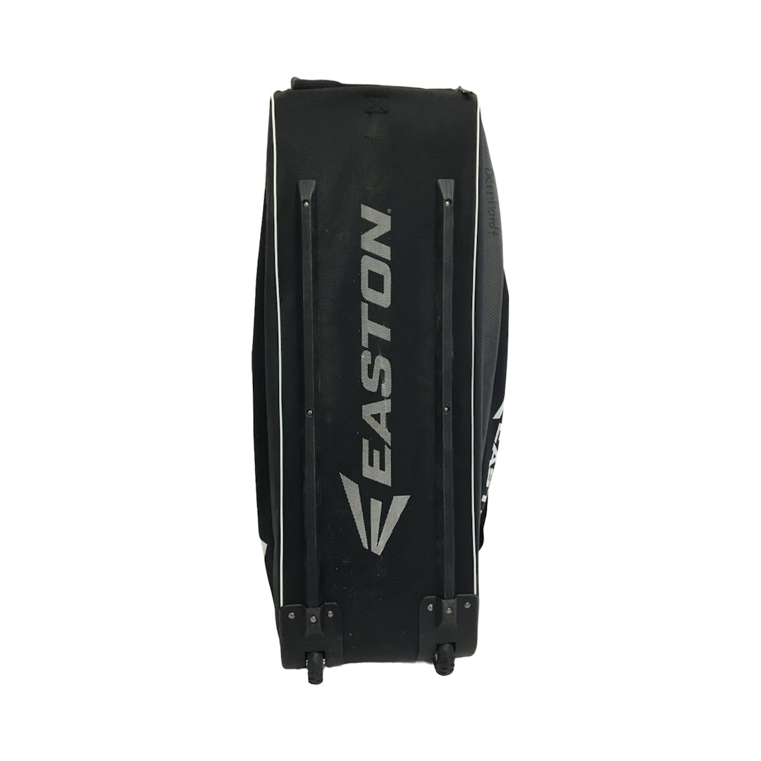 Used Easton Black Wheeled Bag Baseball And Softball Equipment Bags