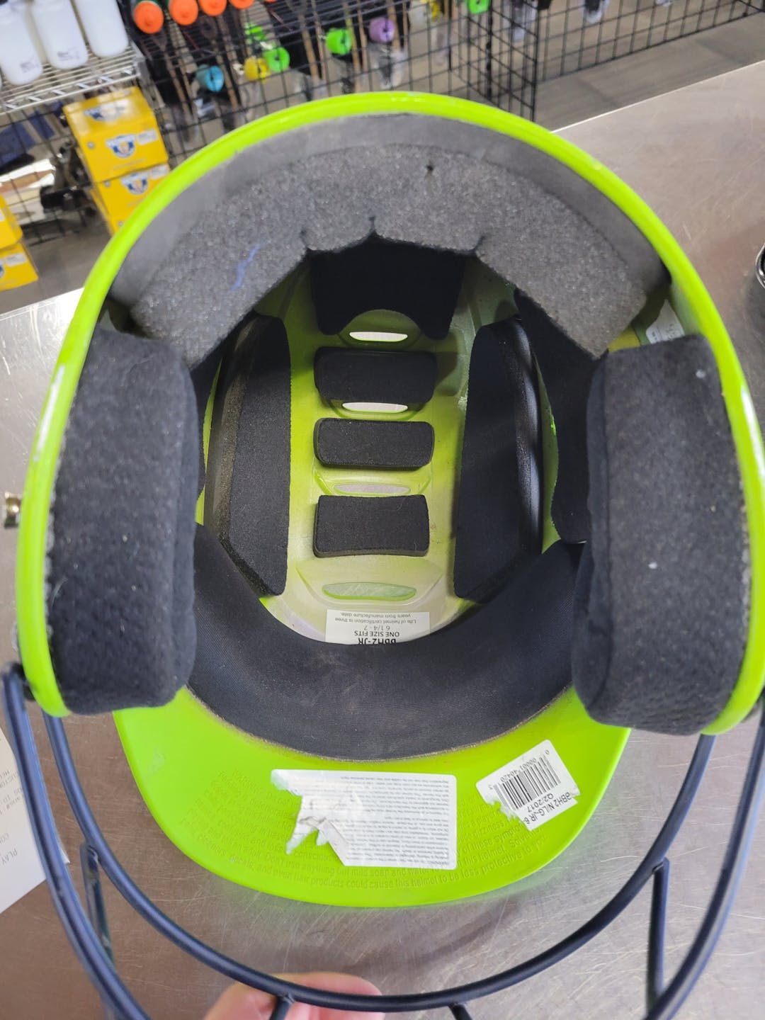 Used Boombah Helmet W Mask One Size Baseball And Softball Helmets